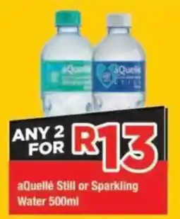 OK Grocer aQuellé Still or Sparkling Water offer