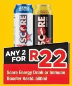 OK Grocer Score Energy Drink or Immune Booster offer