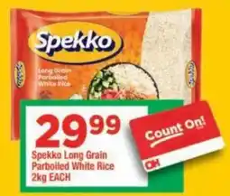 OK Grocer Spekko Long Grain Parboiled White Rice offer