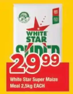 OK Grocer White Star Super Maize Meal offer