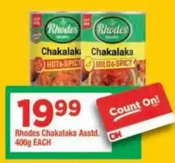 OK Grocer Rhodes Chakalaka Assorted offer