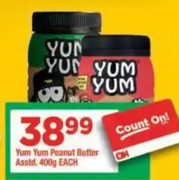 OK Grocer Yum Yum Peanut Butter offer