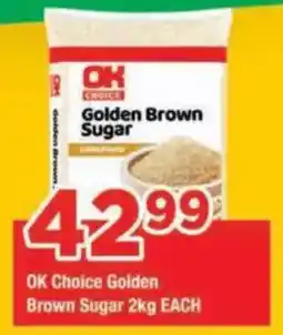 OK Grocer OK Choice Golden Brown Sugar offer