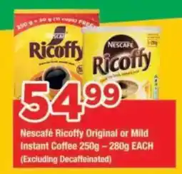 OK Grocer Nescafé Ricoffy offer