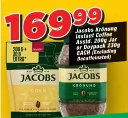 OK Grocer Jacobs Krönung Instant Coffee offer