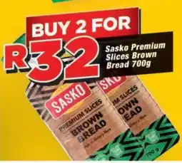 OK Grocer Sasko Premium Slices Brown Bread offer