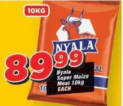 OK Grocer Nyala Super Maize Meal offer