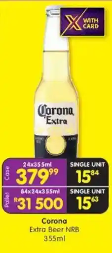 Shoprite Corona Extra Beer NRB offer