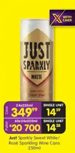 Shoprite Just Sparkly Sweet White offer