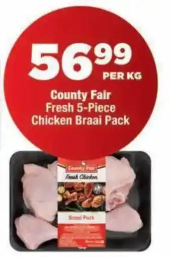OK MiniMark County Fair Fresh Chicken Braai Pack offer