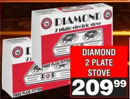 Advance Cash n Carry DIAMOND 2 PLATE STOVE offer