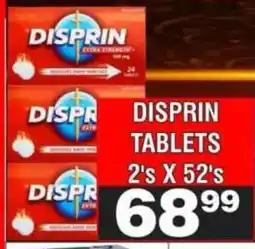 Advance Cash n Carry Disprin tablets offer