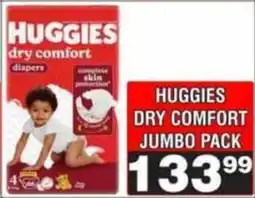 Advance Cash n Carry Huggies dry comfort jumbo pack offer