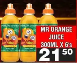 Advance Cash n Carry Mr Orange Juice offer