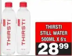 Advance Cash n Carry Thirsti Still Water offer