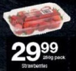 Checkers Strawberries 250g offer
