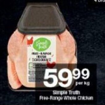 Checkers Simple Truth Free-Range Whole Chicken offer