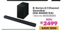 Game B-Series 2.1 Channel Soundbar (HW-B450F/XA) offer