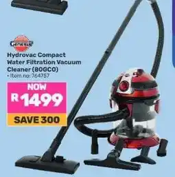 Game Genesis Hydrovac Compact Water Filtration Vacuum Cleaner (80GC0) offer