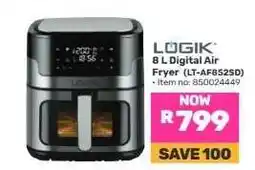 Game LOGIK 8 L Digital Air Fryer offer