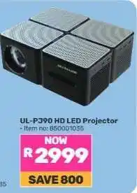 Game UL-PJ90 HD LED Projector offer
