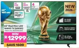 Game 65 Real Mini-LED 144HZ TV (65E8S) offer