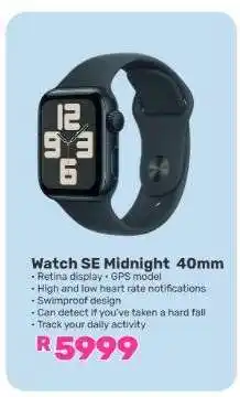Game Watch SE Midnight 40mm offer