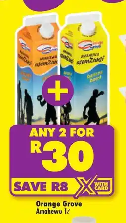 Shoprite Orange Grove Amahewu 1ℓ offer
