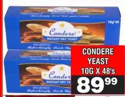 Advance Cash n Carry CONDERE YEAST 10G X 48's offer