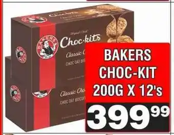 Advance Cash n Carry BAKERS CHOC-KIT 200G X 12's offer