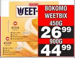 Advance Cash n Carry Bokomo Weetbix 450g offer