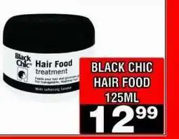 Advance Cash n Carry BLACK CHIC HAIR FOOD 125ML offer