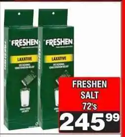 Advance Cash n Carry FRESHEN SALT 72's offer