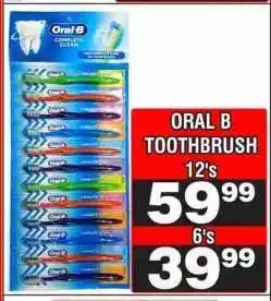 Advance Cash n Carry ORAL B TOOTHBRUSH 12's offer
