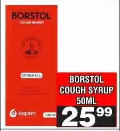Advance Cash n Carry BORSTOL COUGH SYRUP 50ML offer