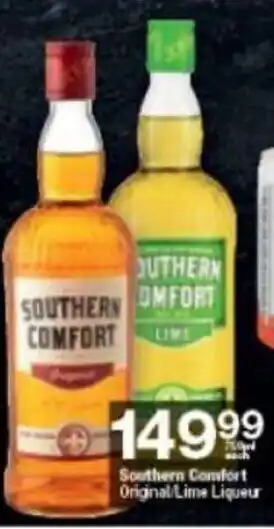 Checkers Southern Comfort Original Lime Liqueur offer