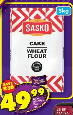 Shoprite Sasko Cake Wheat Flour offer