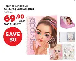 ToysRUs Top Model Make Up Colouring Book Assorted offer
