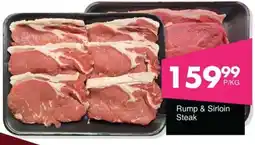 Save Rump & Sirloin Steak offer