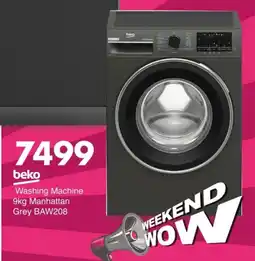 Save Beko Washing Machine Manhattan Grey offer