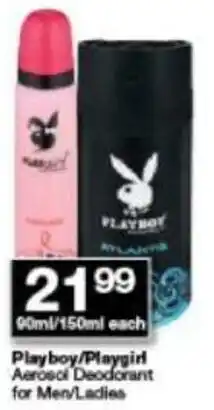 Checkers Play Boy/Playgirl 90ml/150ml offer