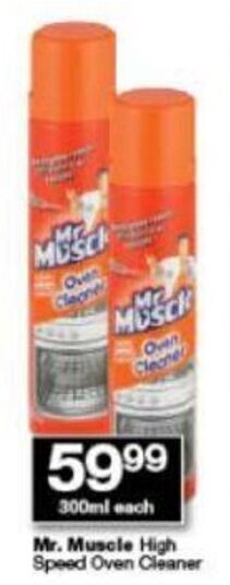 Checkers Mr. Muscle High Speed Oven Cleaner 300ml offer