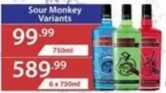 Sour Monkey Variants