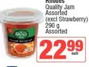 Spar Rhodes Quality Jam Assorted (excl Strawberry) 290 g offer