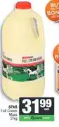 Spar SPAR Full Cream Maas 2 kg offer