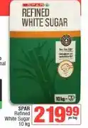 Spar SPAR Refined White Sugar 10 kg offer