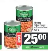 Spar Rhodes Baked Beans in Tomato Sauce 400 g (Buy 2) offer