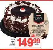 Spar SPAR Bakery Cake Assorted offer