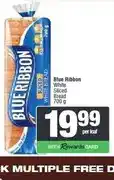 Spar Blue Ribbon White Sliced Bread 700 g offer