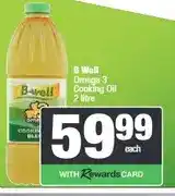 Spar B Well Omega 3 Cooking Oil 2 litre offer
